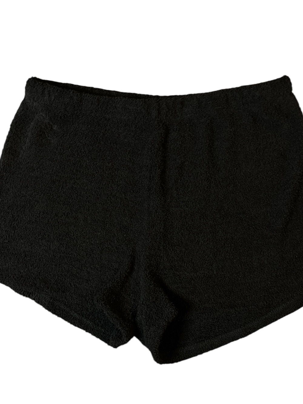 Bozzolo (28x12) Inseam: 2.5” Black Terry Athletic Lounge Shorts